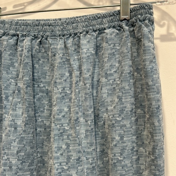 Vintage Simone Chin Chin cotton 2 piece set heathered blue women’s set medium - Picture 8 of 11